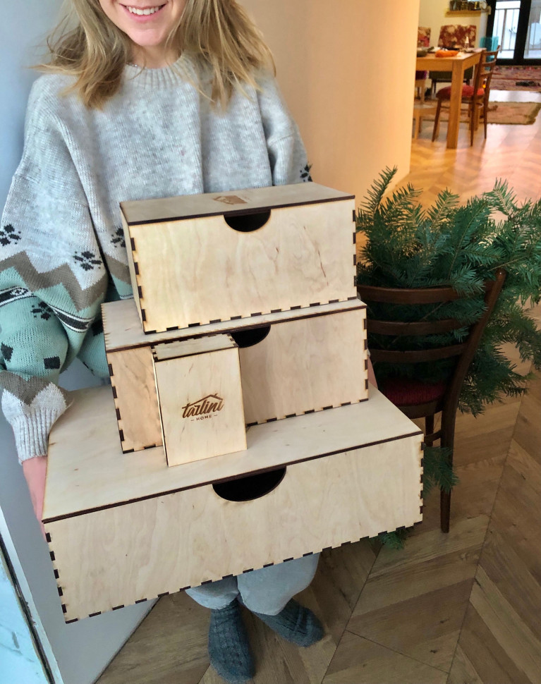 Подарункова коробка з фанери Weltz