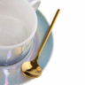 Чашка керамическая с блюдцем Shimmer