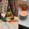Теплый набор Nett Set (Соевая свеча и вязаные носки)