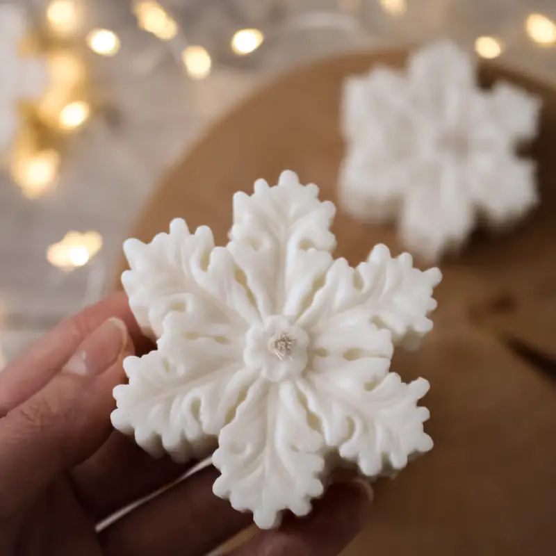 Соевая свеча Snowflake
