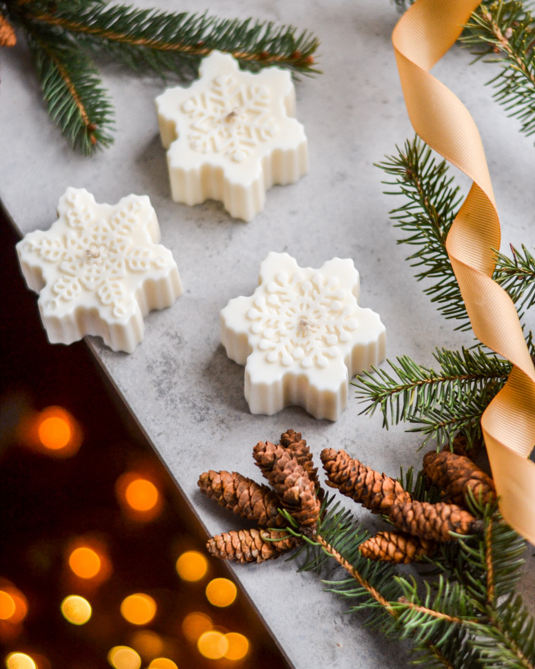 Соевая свеча Snowflake