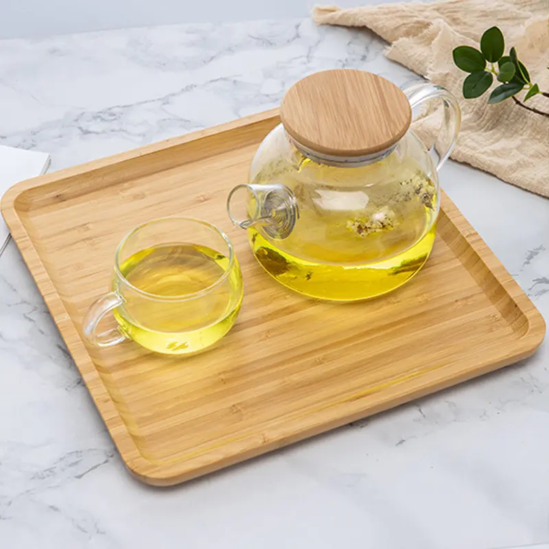 Квадратне бамбукове блюдо Salver