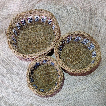 Набор плетеных корзин Seas