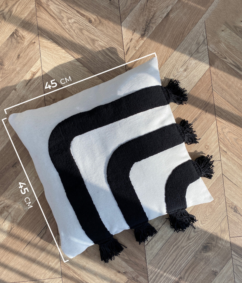 Наволочка на подушку Ancora Black