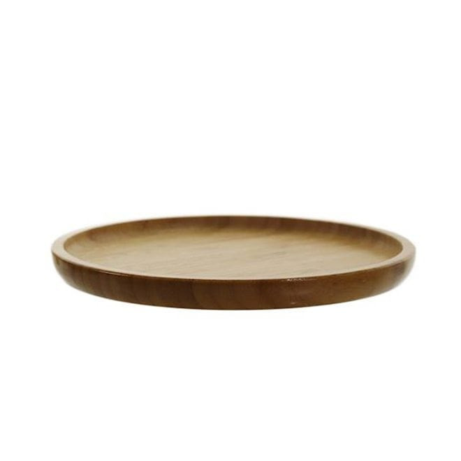 Кругле бамбукове блюдо Salver