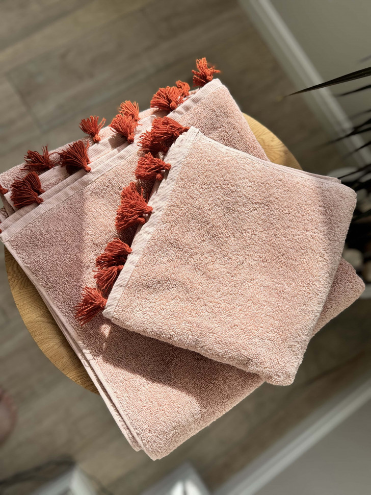 Махровое полотенце Monaco Light brown