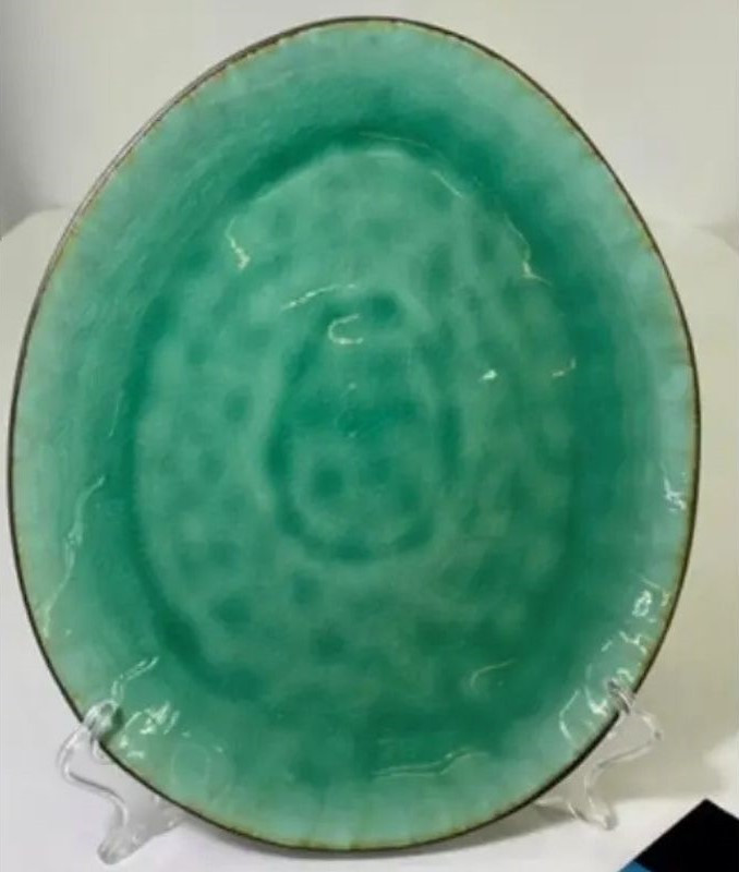 Тарілка Green lagoon овал