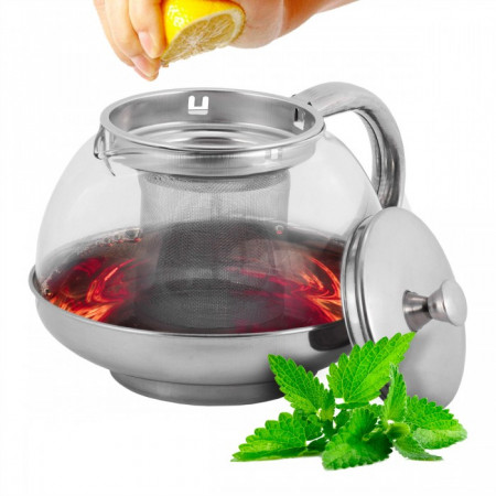 Стеклянный заварник Mille 800 ml 