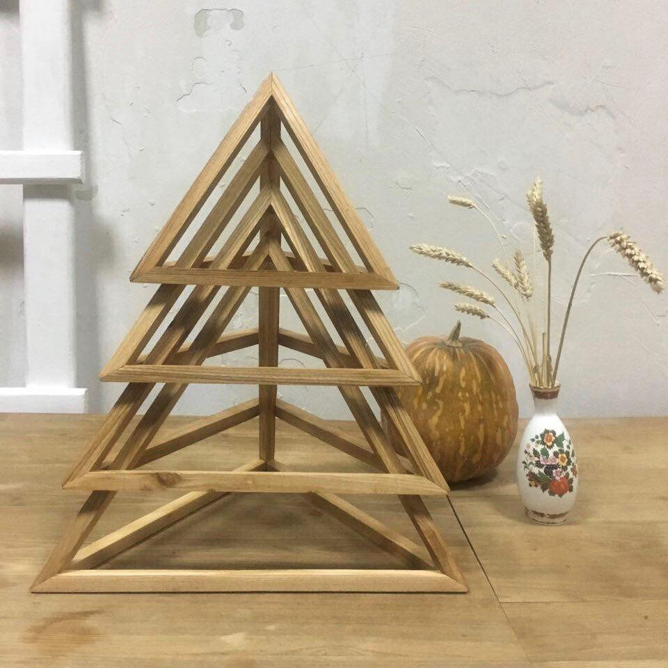 Деревянная елка Christmas mood