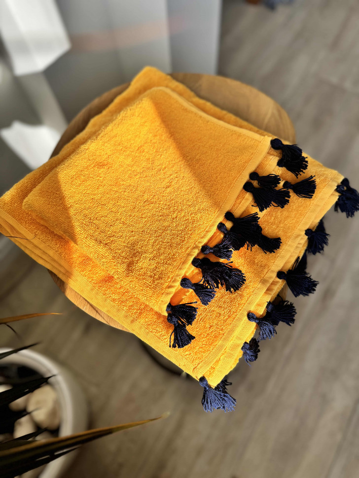 Махровое полотенце Monaco Yellow