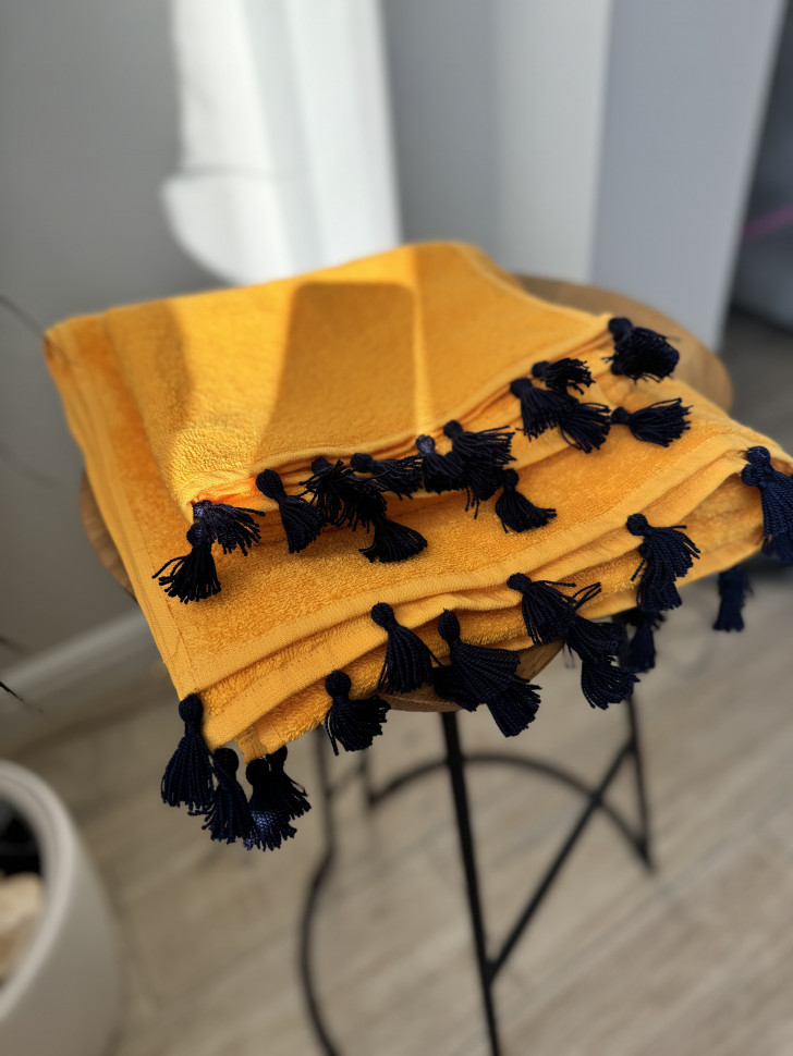 Махровое полотенце Monaco Yellow