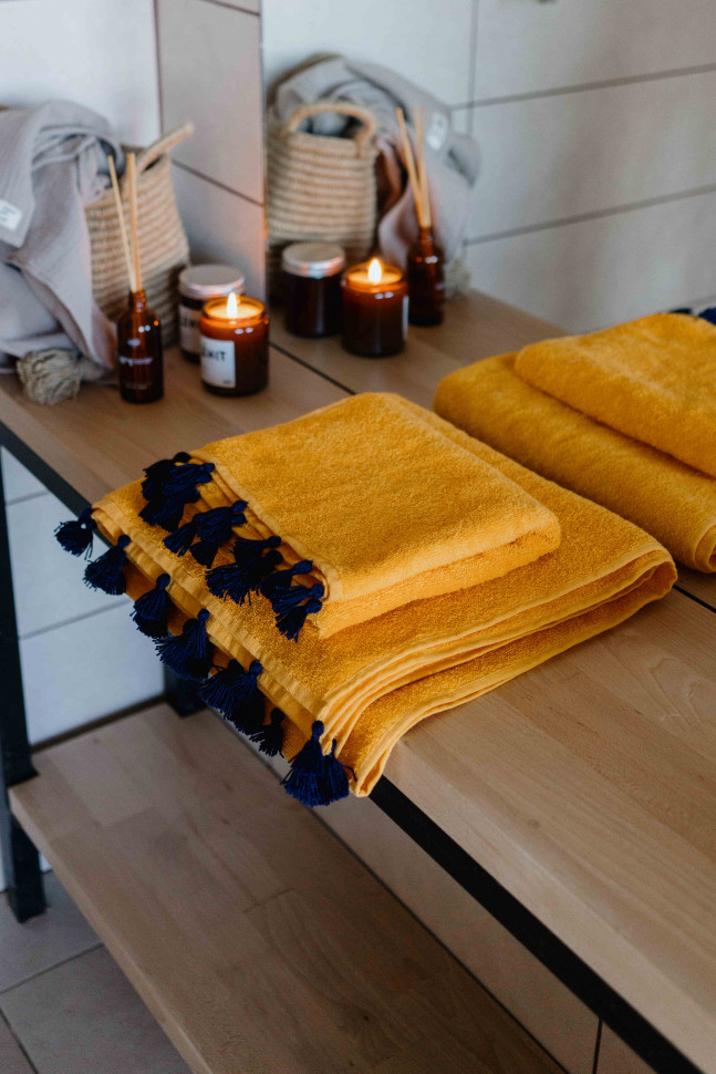 Махровое полотенце Monaco Yellow