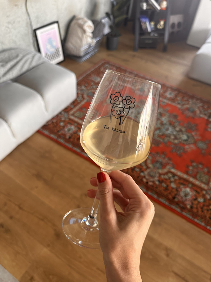 Бокал "Ти квітка"