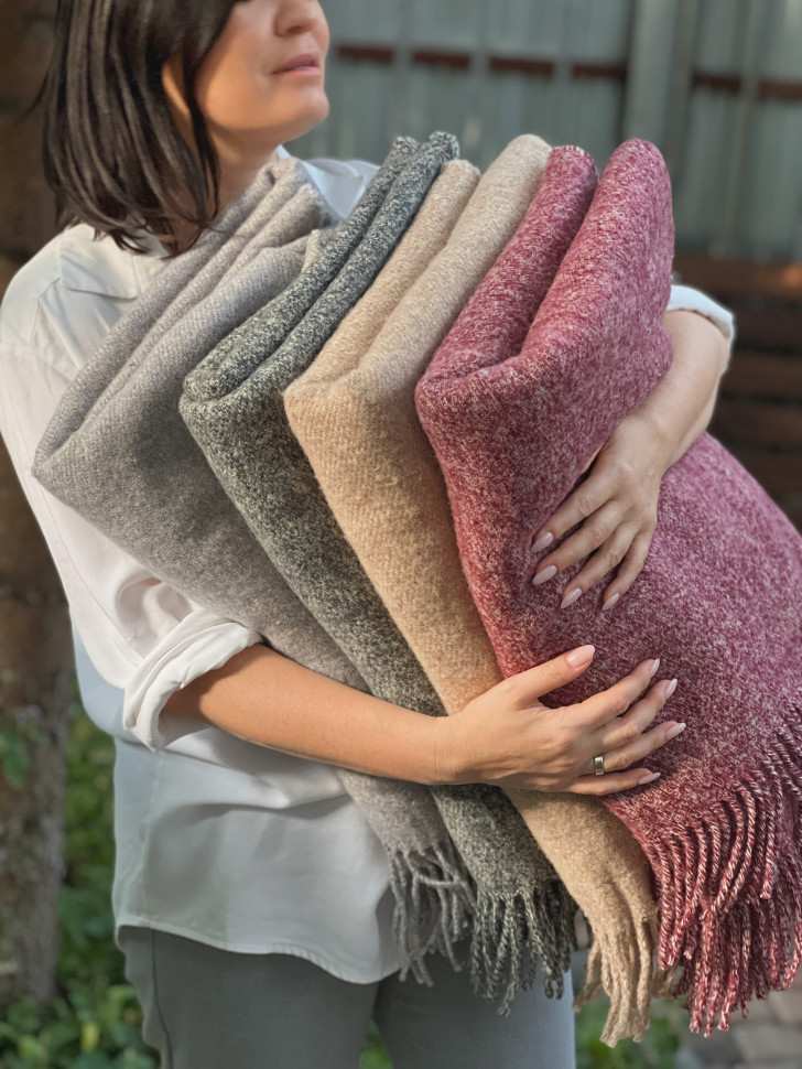 Вовняний плед Totem