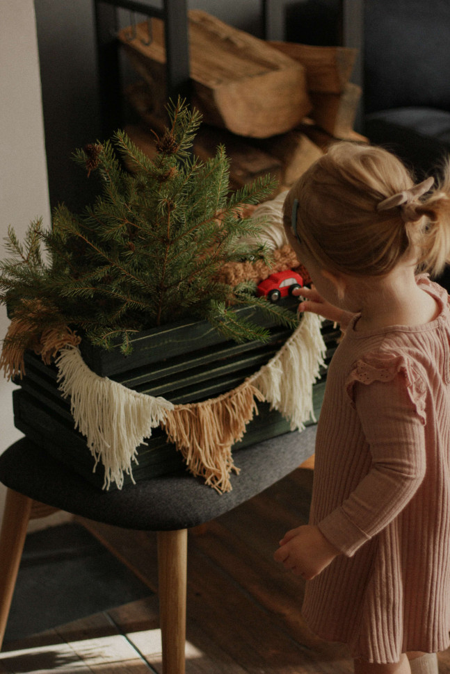 Деревянный ящик Bruno green