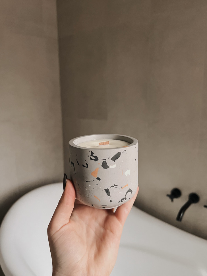 Соєва свічка Terazzo