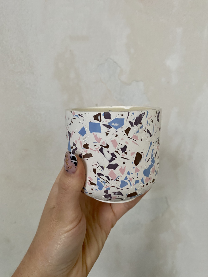 Соєва свічка Terazzo