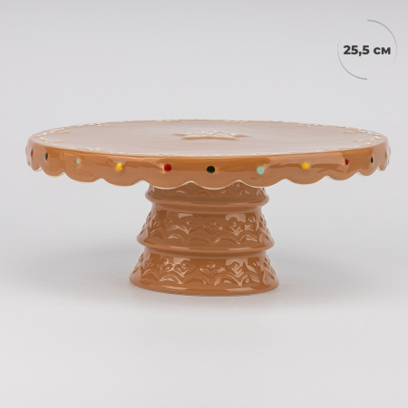 Тортовница New Year's gingerbread