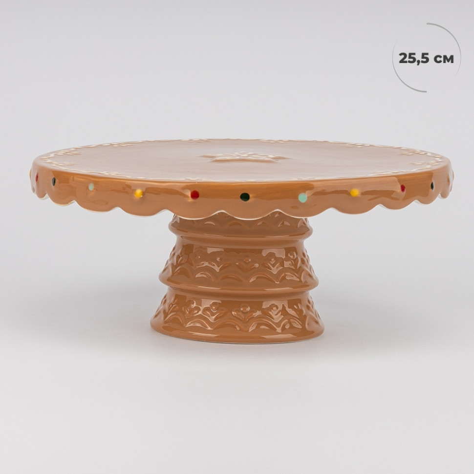 Тортовница New Year's gingerbread