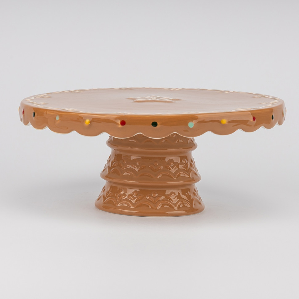 Тортовница New Year's gingerbread