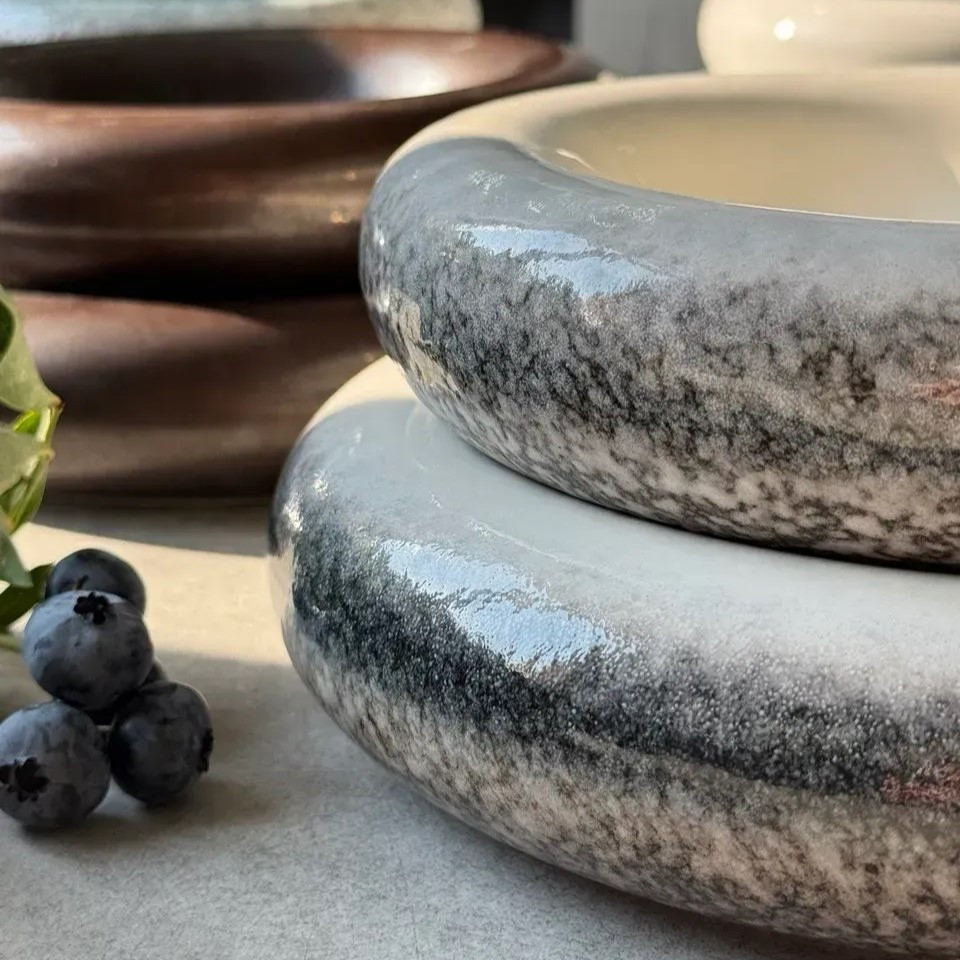 Тарілка Donat Blue