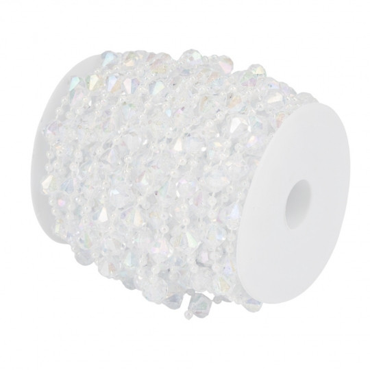 Гирлянда из кристаллов Iridescent transparency