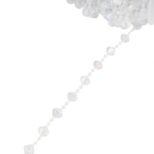 Гирлянда из кристаллов Iridescent transparency