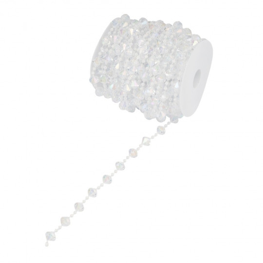 Гирлянда из кристаллов Iridescent transparency