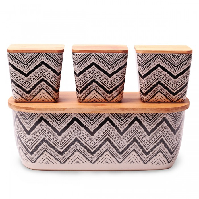 Хлебница с емкостями Ornament