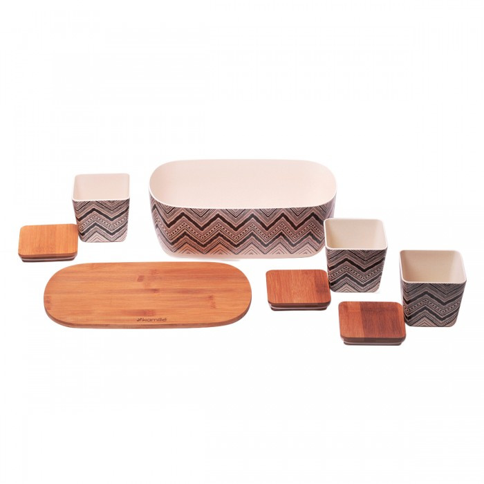 Хлебница с емкостями Ornament