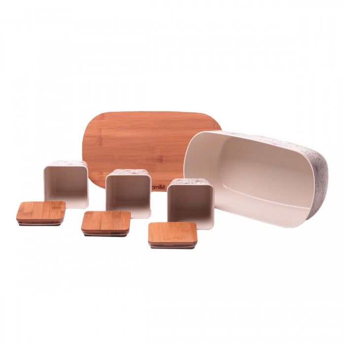 Хлебница с емкостями Ornament