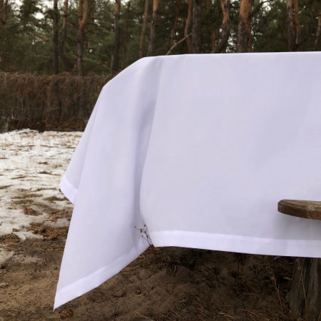 Скатертина біла Samantha