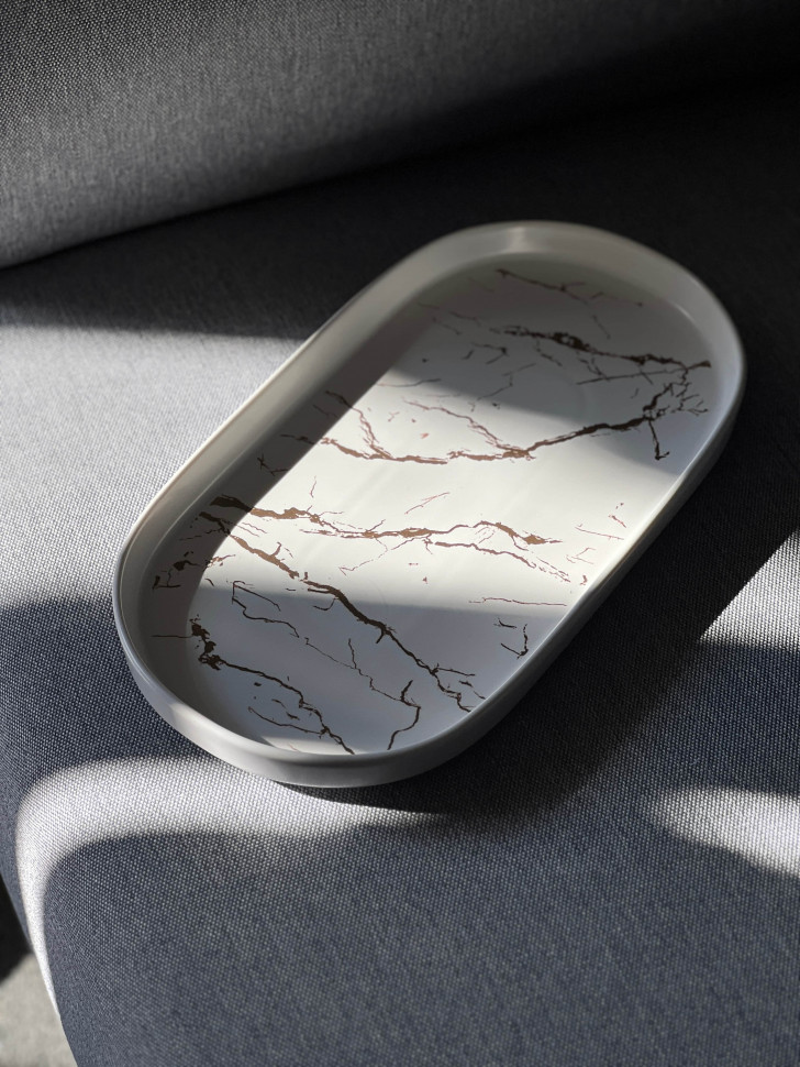 Порцелянове овальне блюдо Wiese