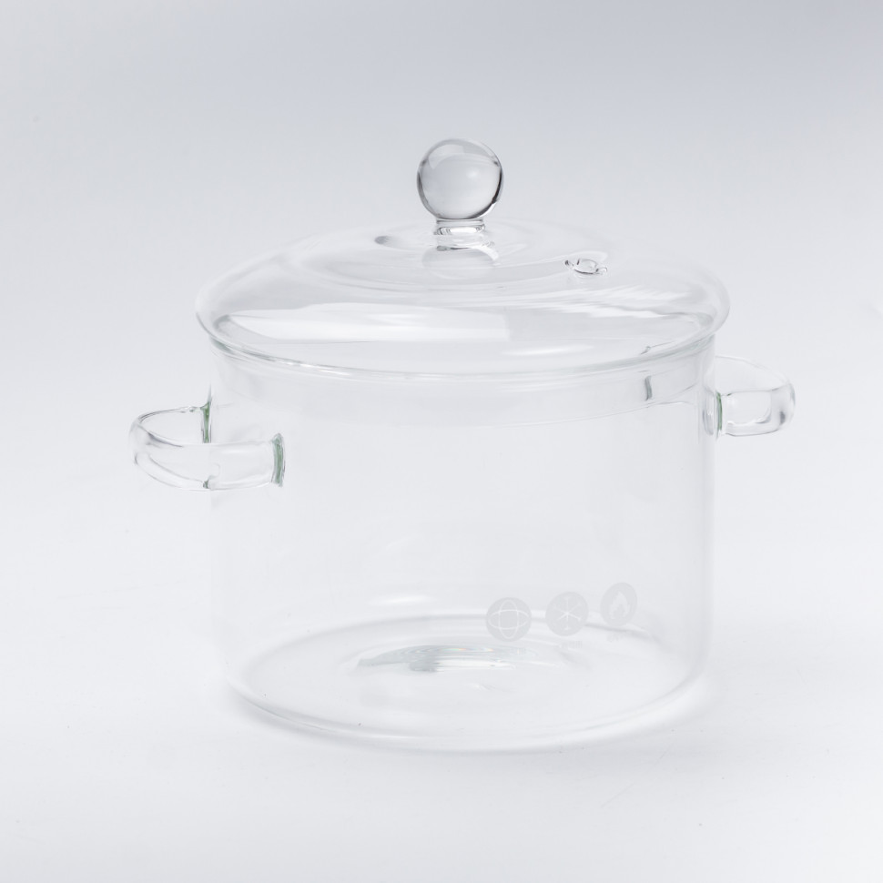 Стеклянная кастрюля Vaso