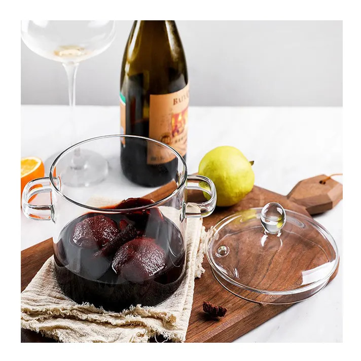 Стеклянная кастрюля Vaso