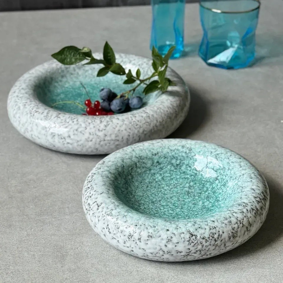 Тарілка Donat Turquoise