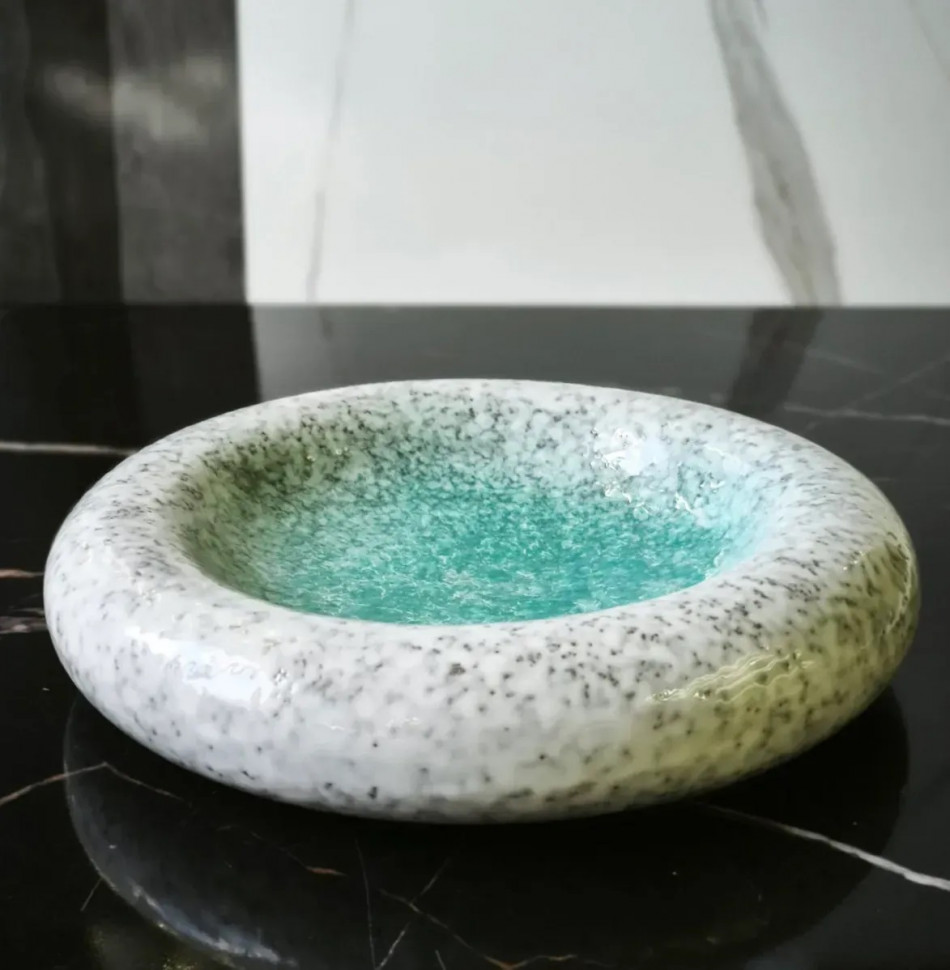 Тарілка Donat Turquoise