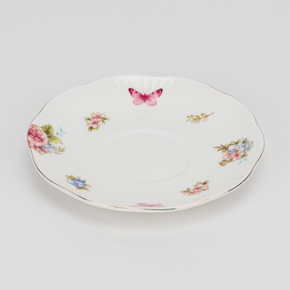 Набор чашек с блюдцами Wonderful flowers