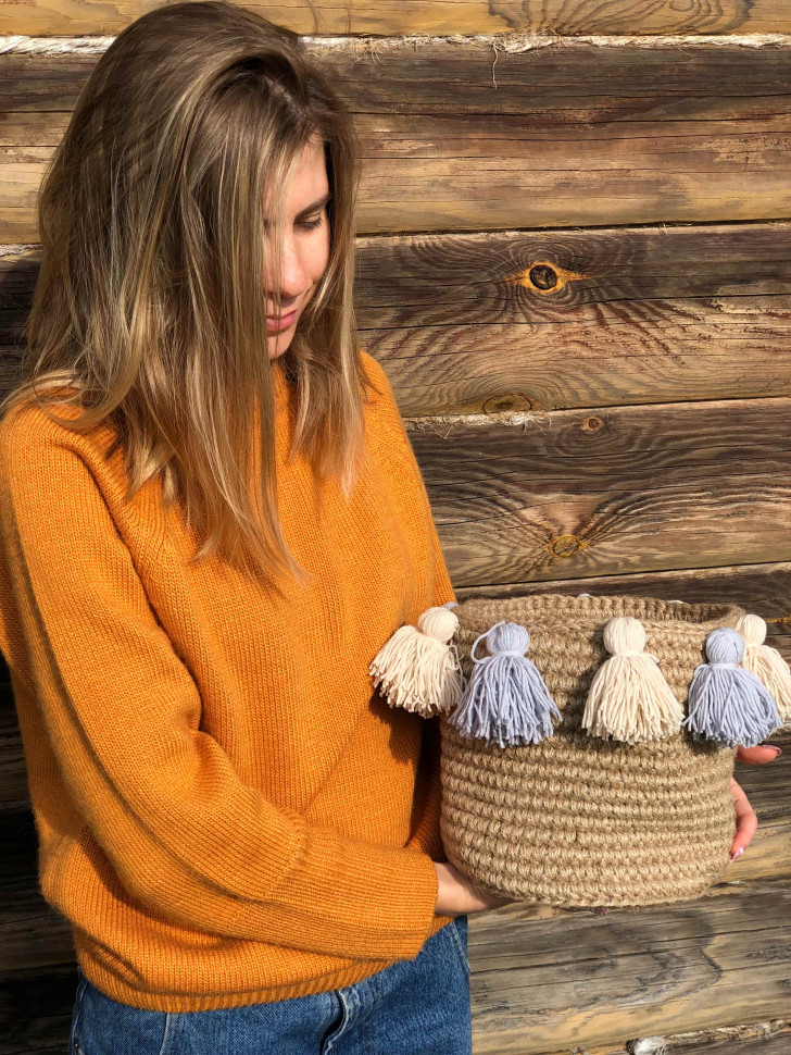 Кошик з пензликами Meringa