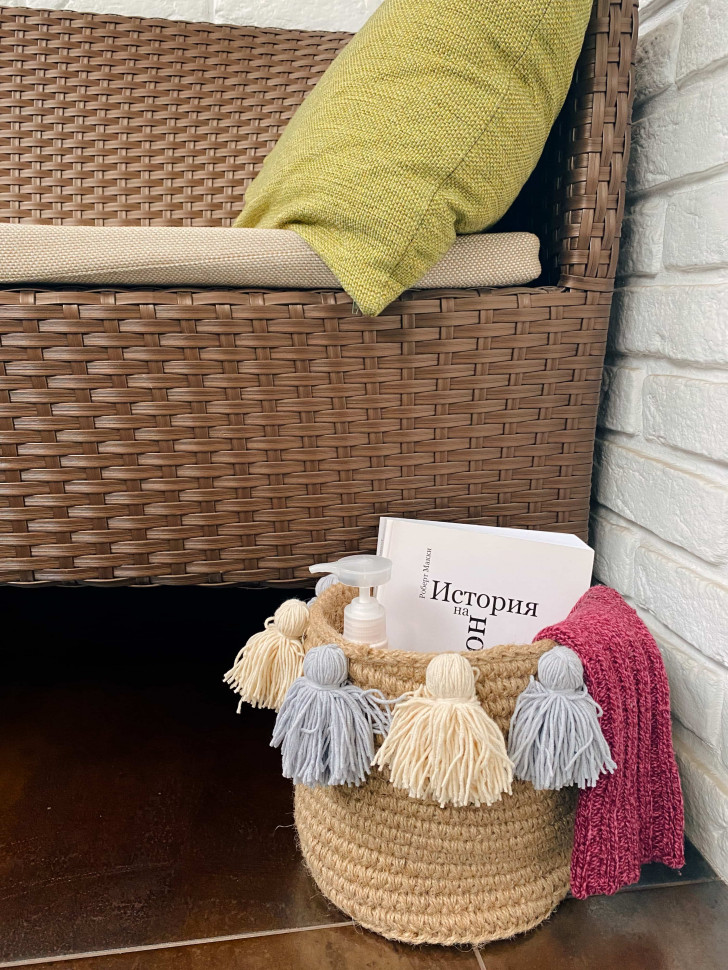 Кошик з пензликами Meringa