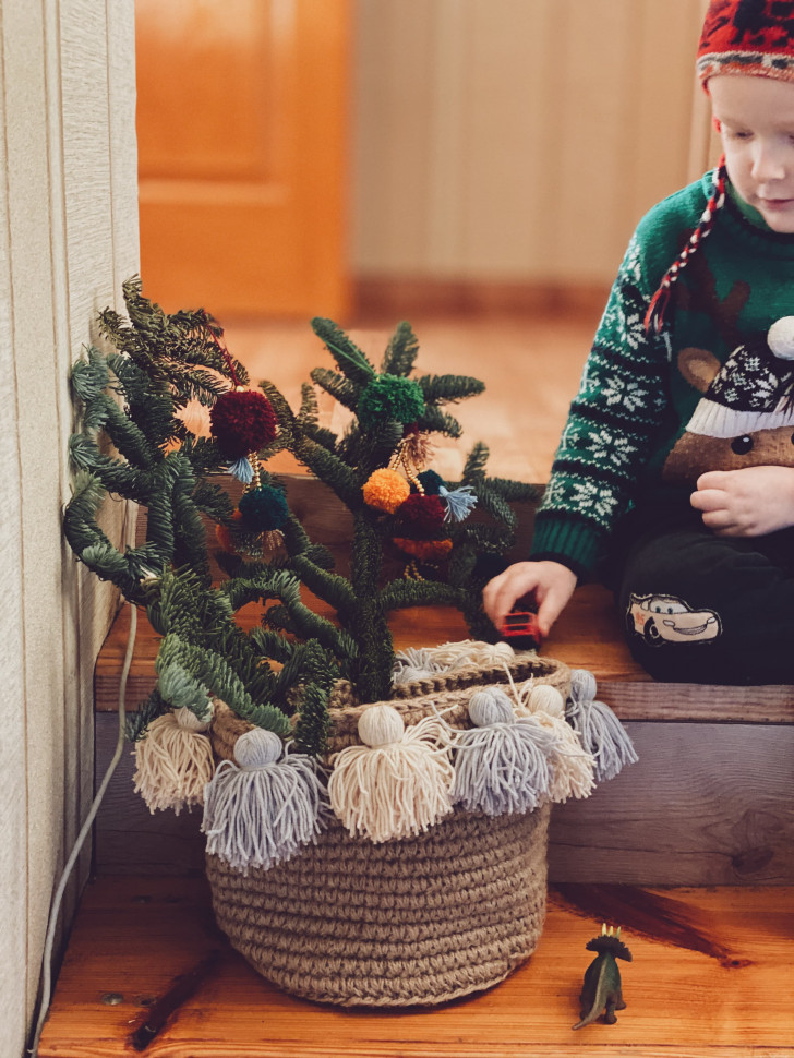 Кошик з пензликами Meringa