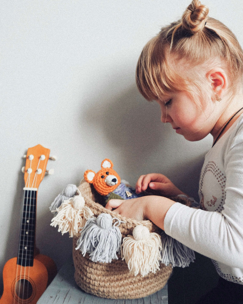 Кошик з пензликами Meringa