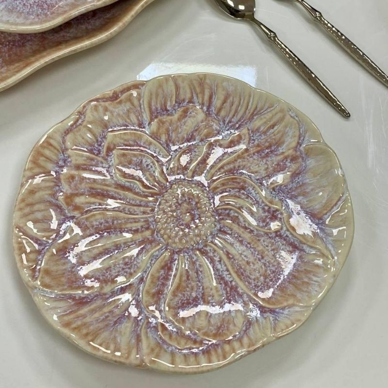 Тарелка-цветок Pink Tinder