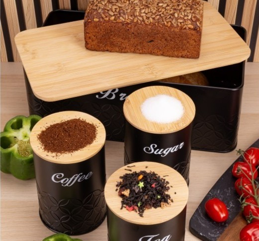 Хлебница с емкостями Grain