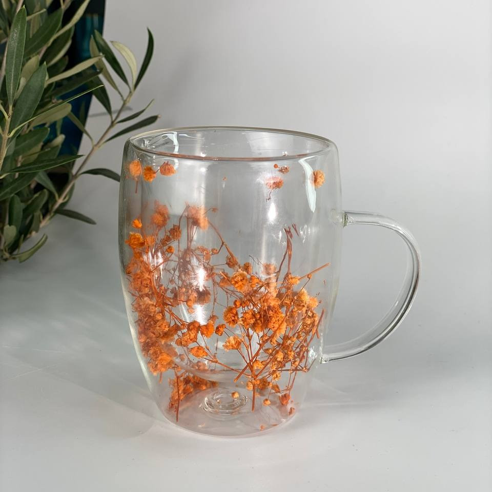 Чашка Orange Flowers 1