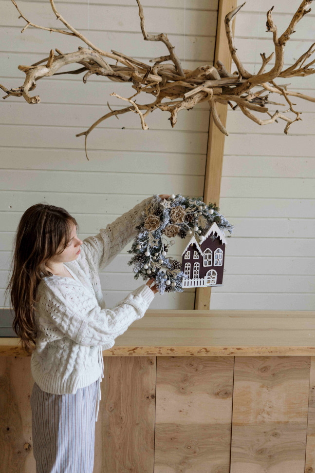 Новорічний вінок Cozy home