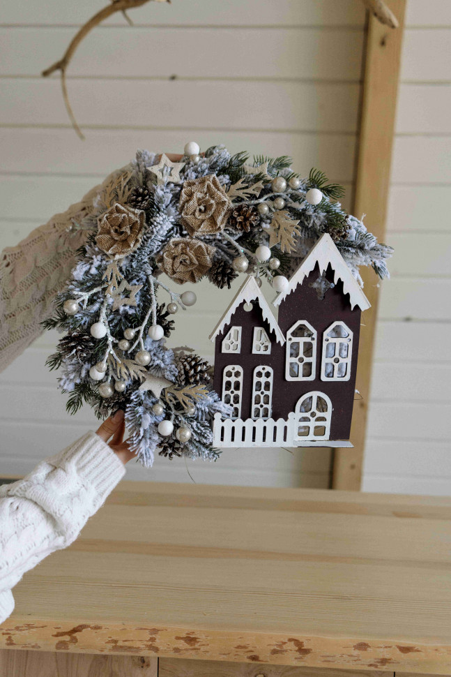 Новорічний вінок Cozy home