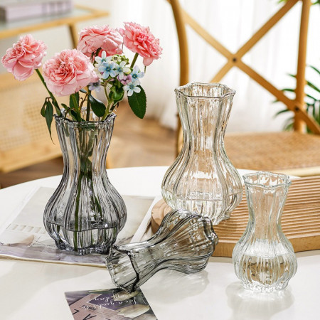 Скляна ваза Black ski