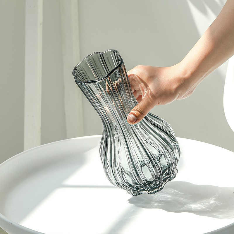 Скляна ваза Black ski