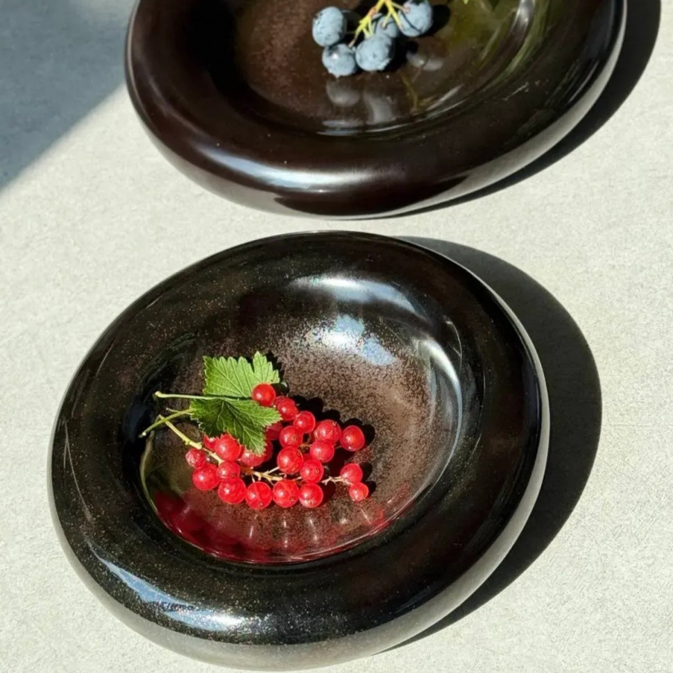 Тарілка Donat Black